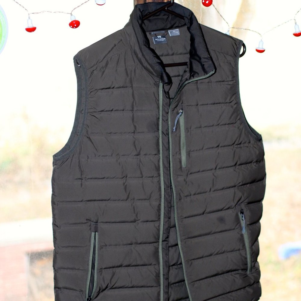 Puffy Vest White Sierra (Medium)